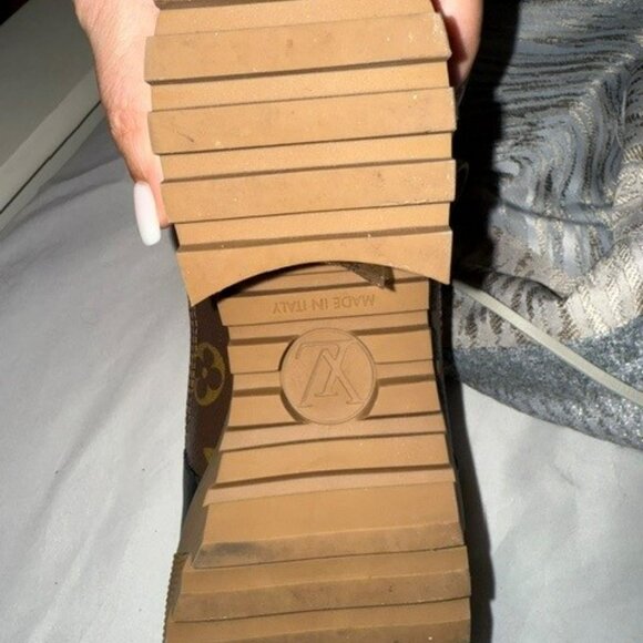 Brand New 100% Auth Louis Vuitton Laureate Platform Desert Boot Gray - Picture 2 of 4